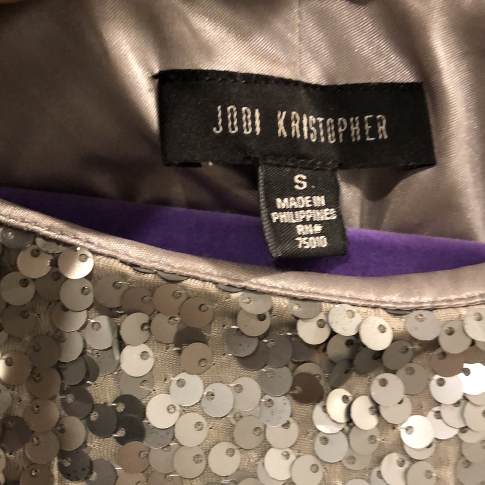 Silver sequin mini - Picture 2 of 2